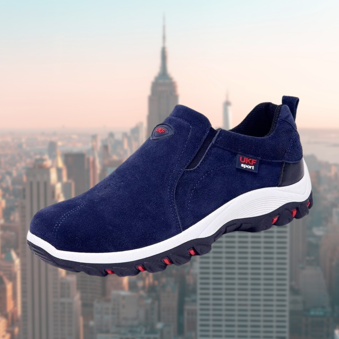 Herren Outdoor-Slip-On Schuhe mit rutschfester Sohle