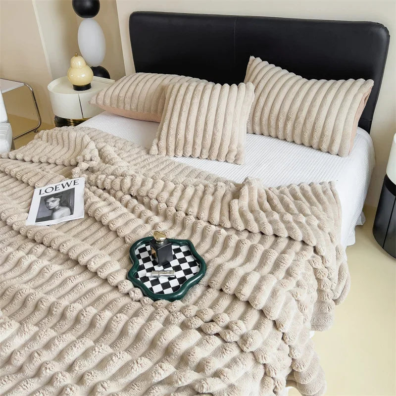 Kuschelige Fleece-Decke