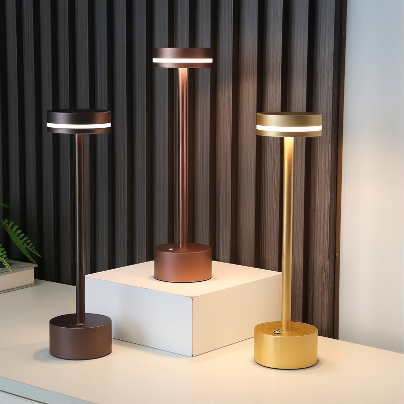 Luxuriöse wiederaufladbare Tischlampe
