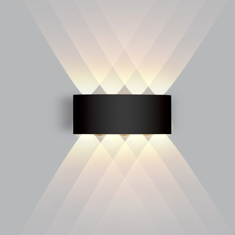 Wasserdichte LED-Außenwandleuchte – Elegante & energieeffiziente Außenbeleuchtung aus Aluminium