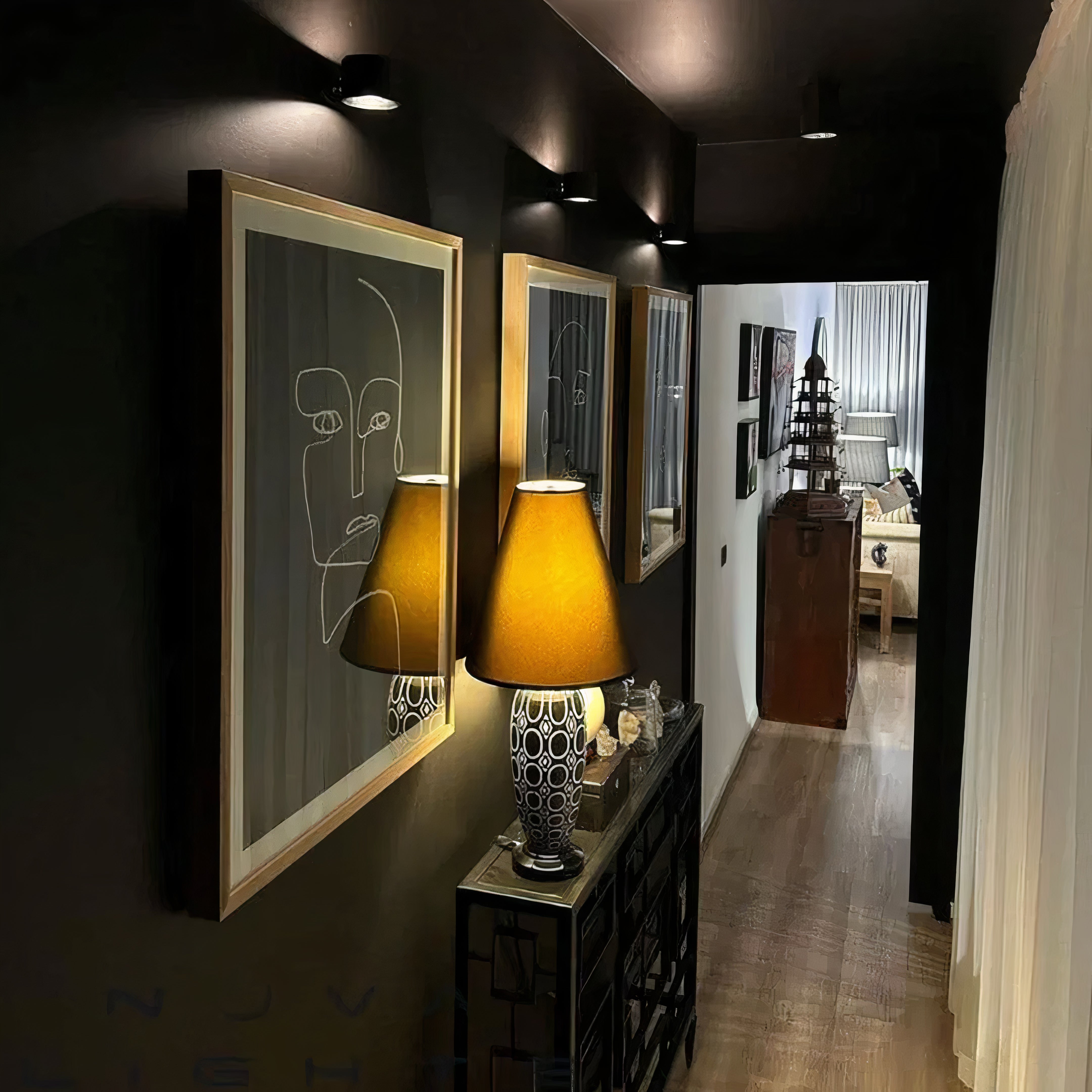 360° Umkehrbare Wandlampe