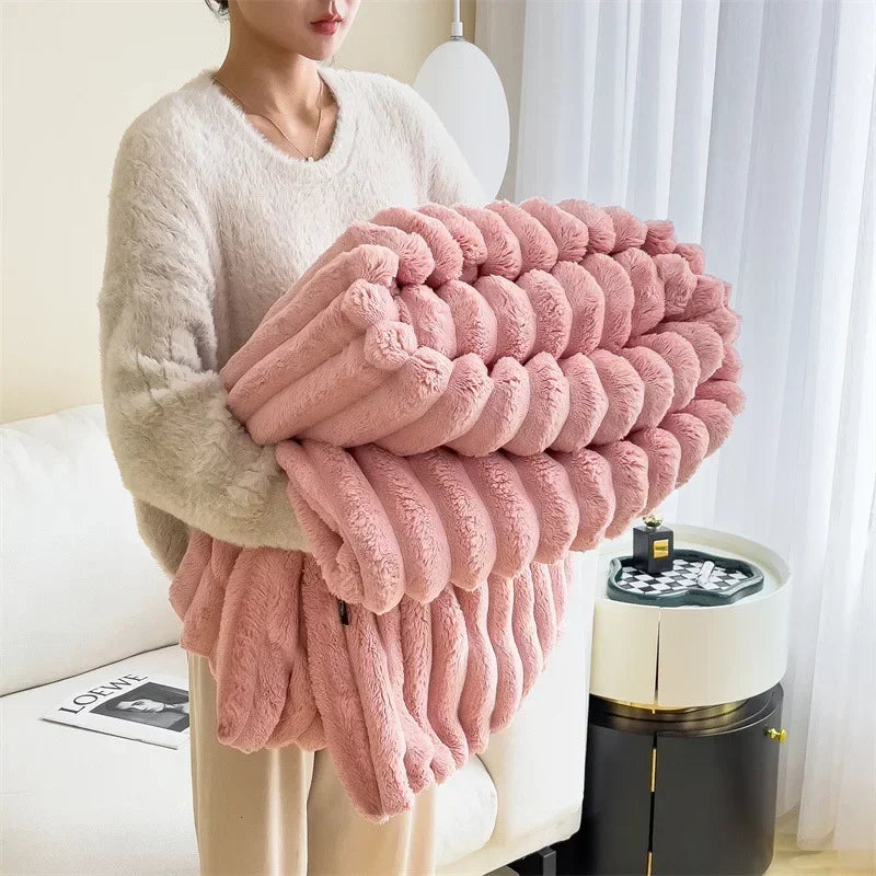 Kuschelige Fleece-Decke