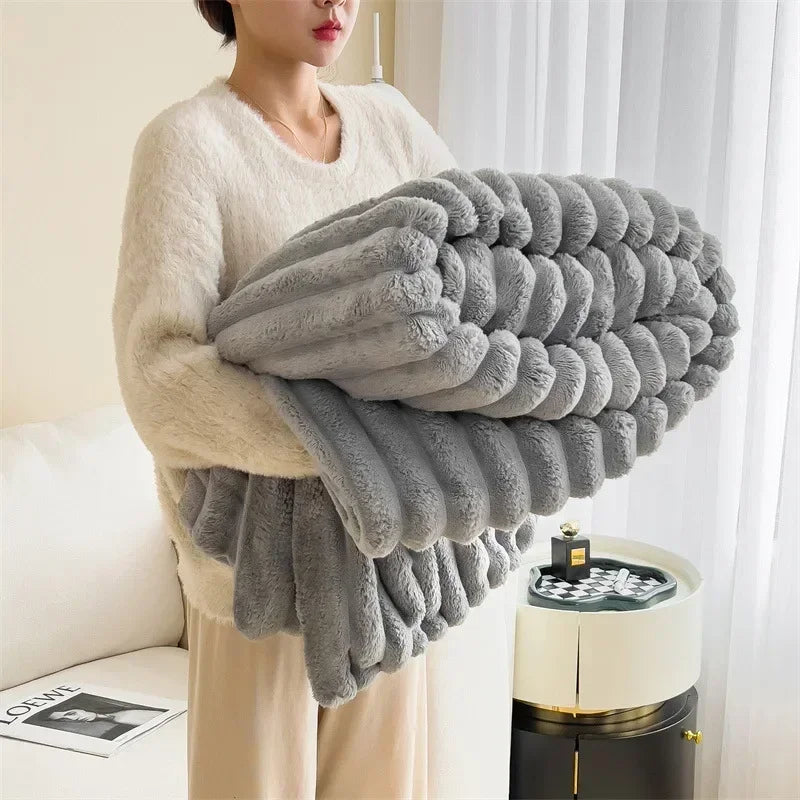 Kuschelige Fleece-Decke