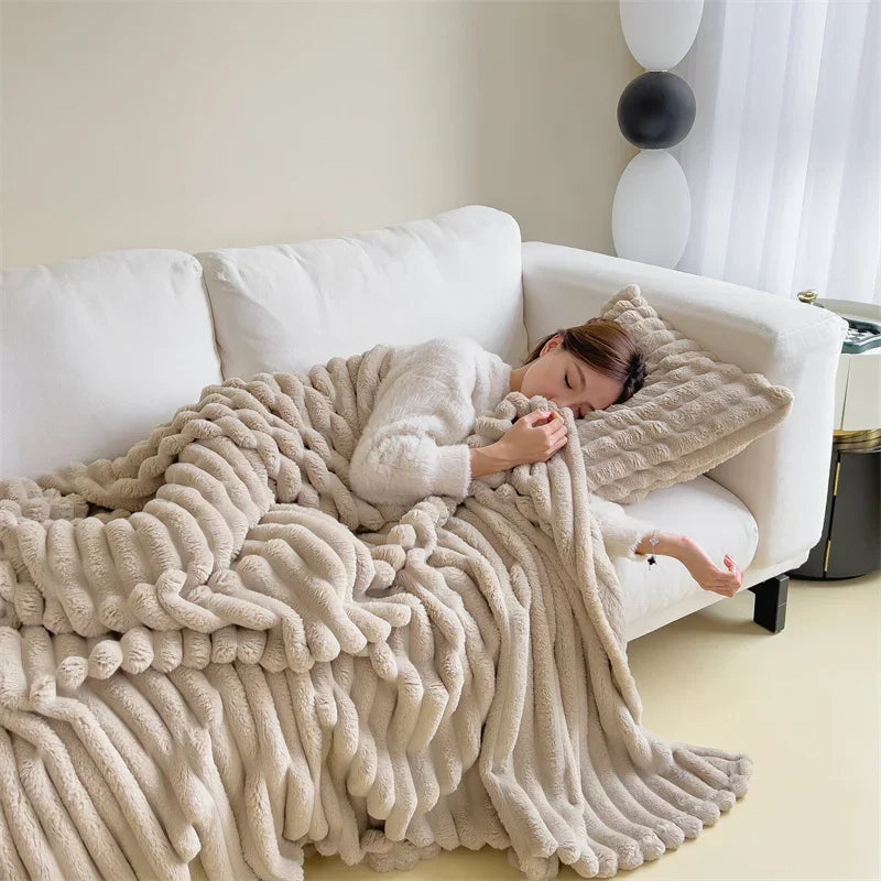 Kuschelige Fleece-Decke