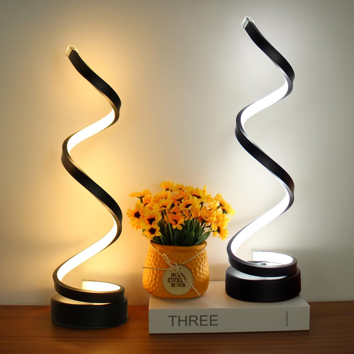 Spiral Tischlampe