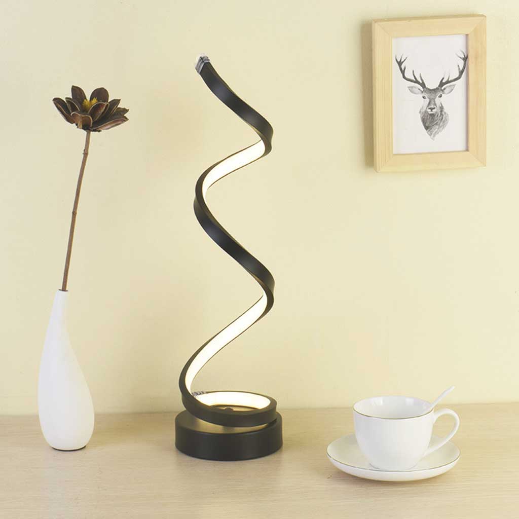Spiral Tischlampe