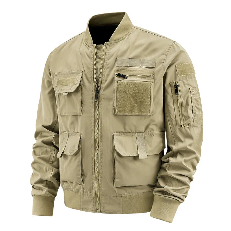 Funktionale Herren Cargojacke mit Multitaschen