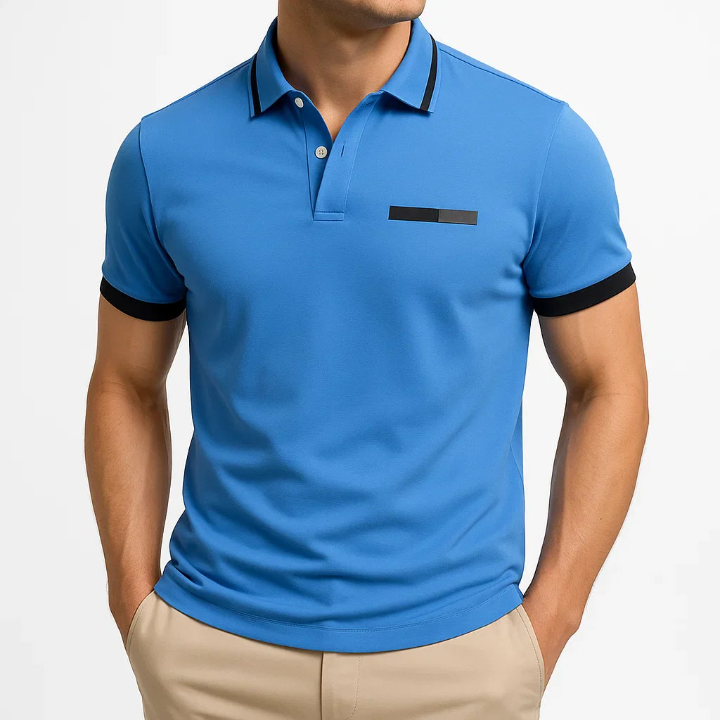 Elegantes Kurzarm-Poloshirt für Herren