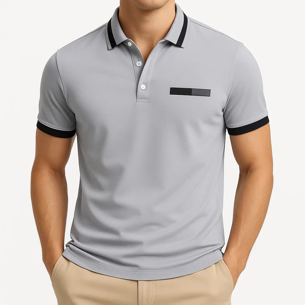 Elegantes Kurzarm-Poloshirt für Herren