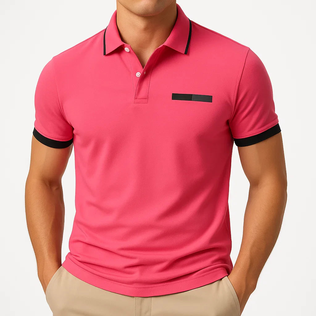 Elegantes Kurzarm-Poloshirt für Herren