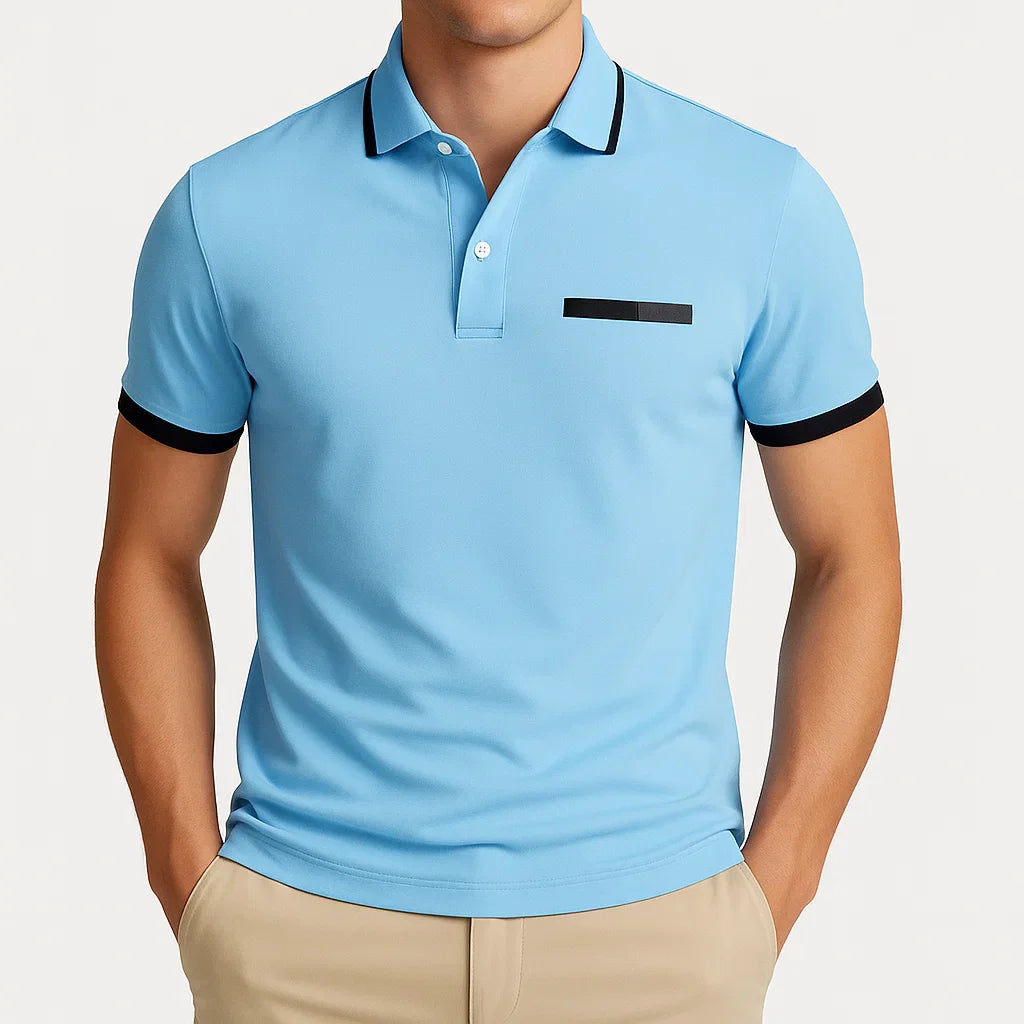 Elegantes Kurzarm-Poloshirt für Herren