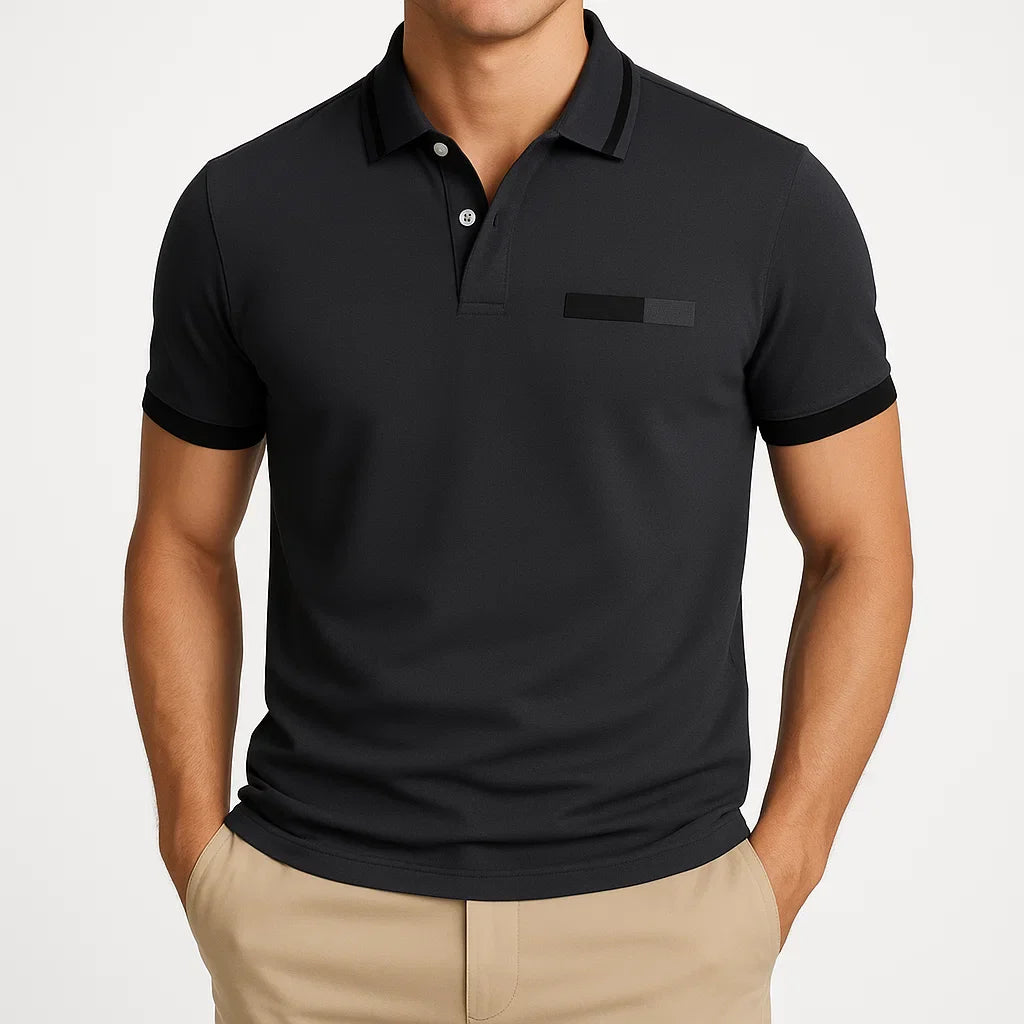 Elegantes Kurzarm-Poloshirt für Herren