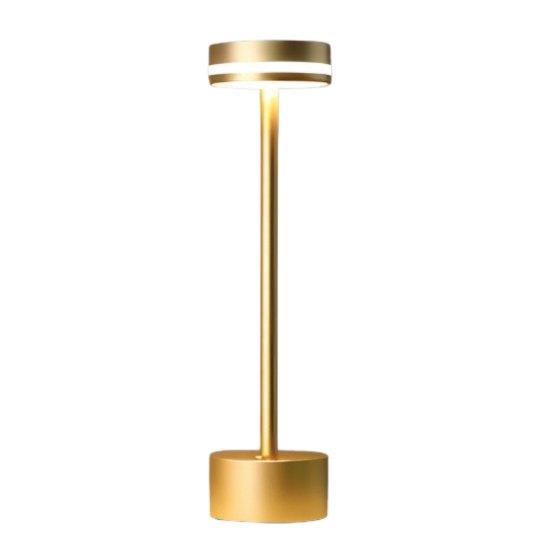 Luxuriöse wiederaufladbare Tischlampe