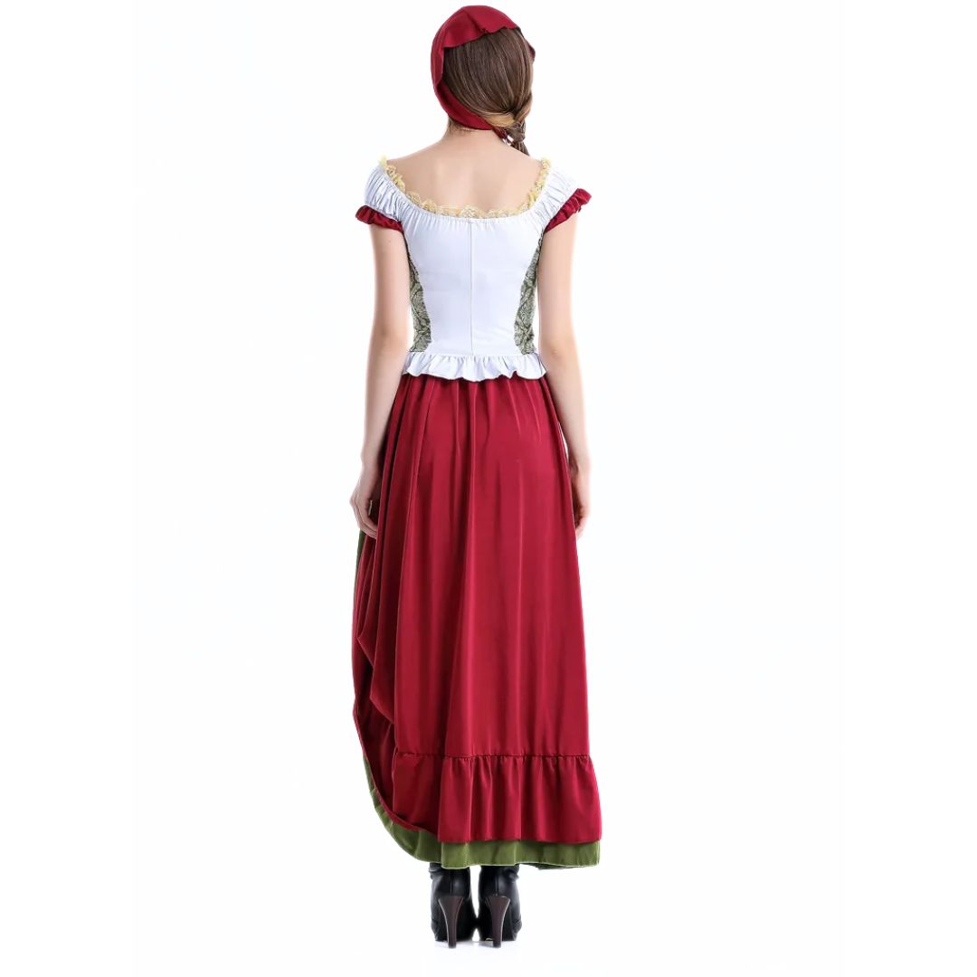 Verführerisches Dirndlkleid im Trachtenstil