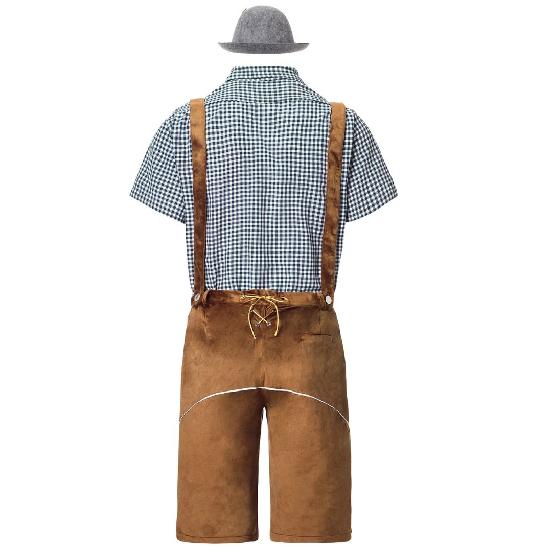 Traditionelle Lederhose im bayerischen Stil für das Oktoberfest