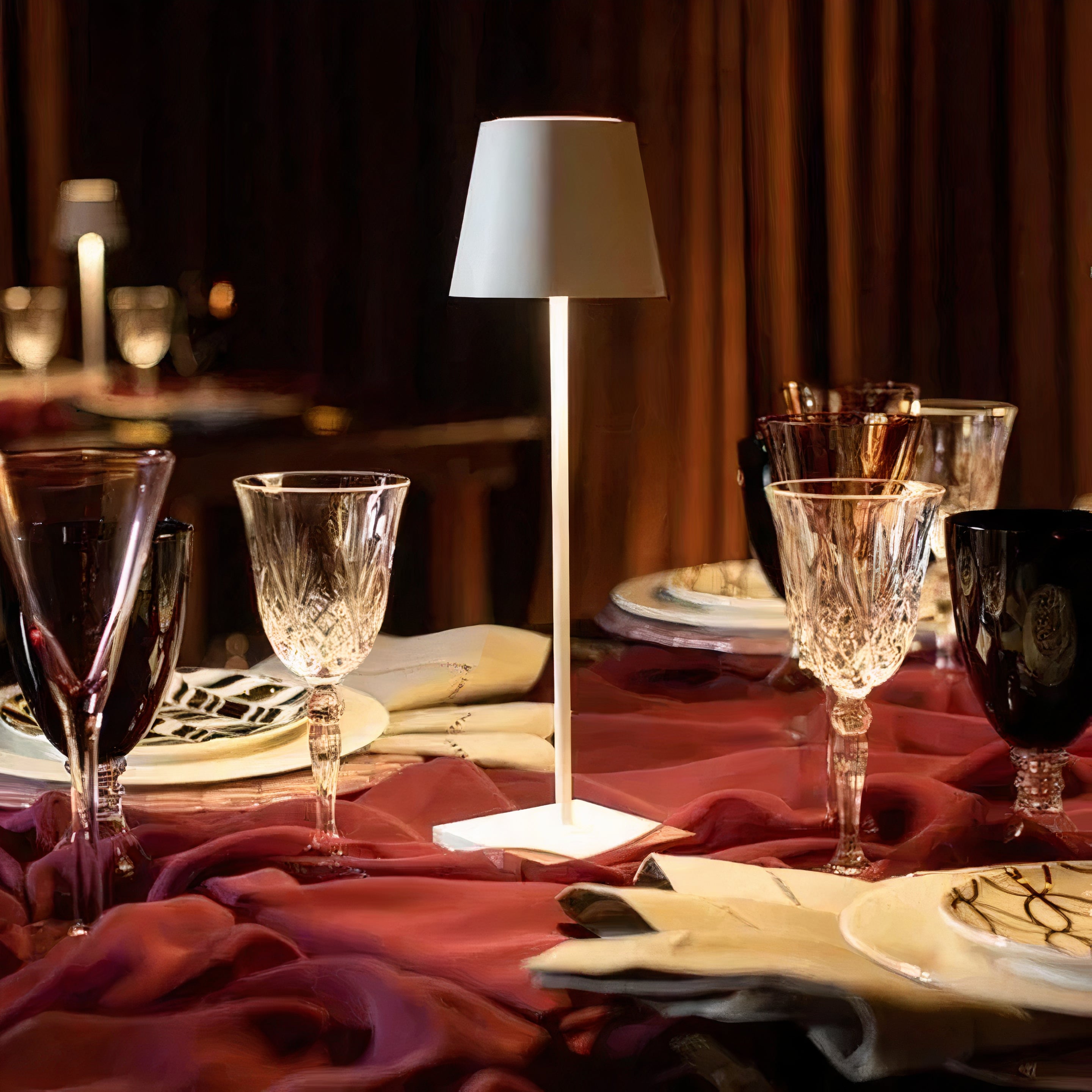 Elegante wasserdichte Tischlampe