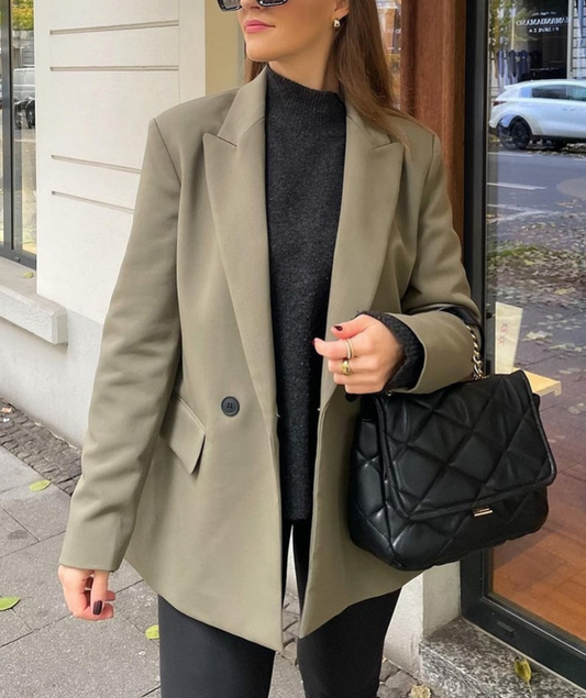 Eleganter Damen Blazer Büro Freizeitmode vielseitig kombinierbar