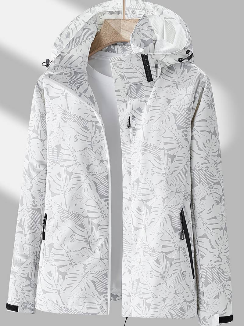 Wasser- und winddichte Damen Outdoorjacke mit Kapuze