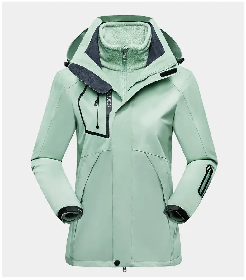3-in-1 Outdoor Schutzjacke für Damen