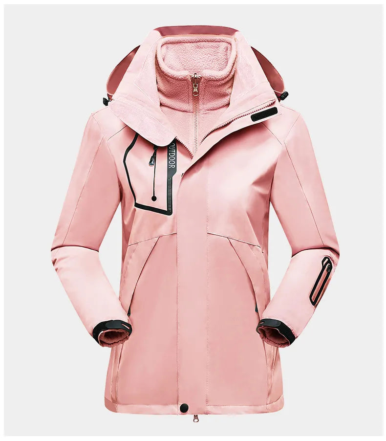 3-in-1 Outdoor Schutzjacke für Damen