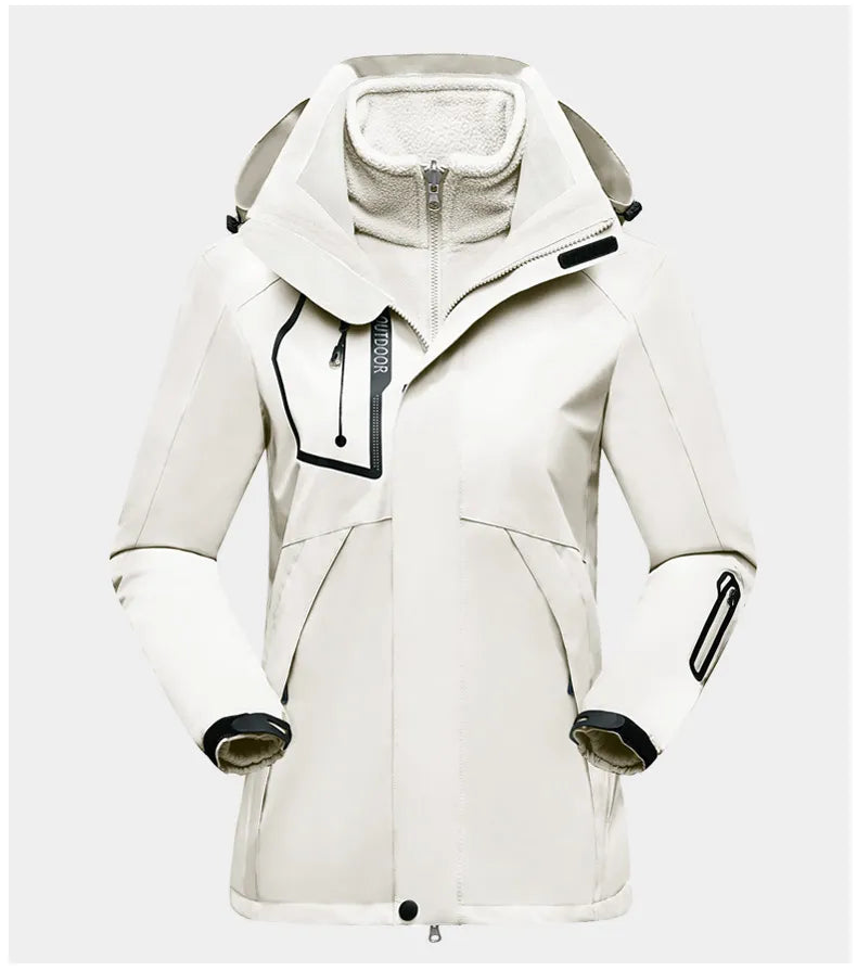 3-in-1 Outdoor Schutzjacke für Damen