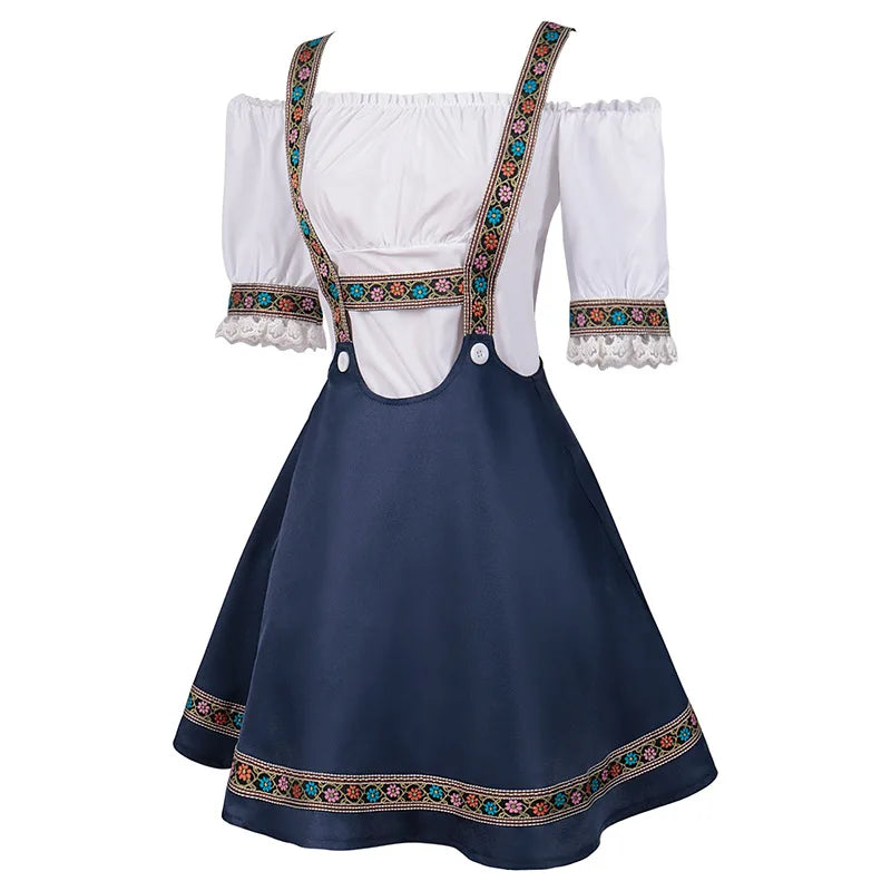 Traditionelles Dirndlkostüm mit Bluse – perfekter Look fürs Oktoberfest