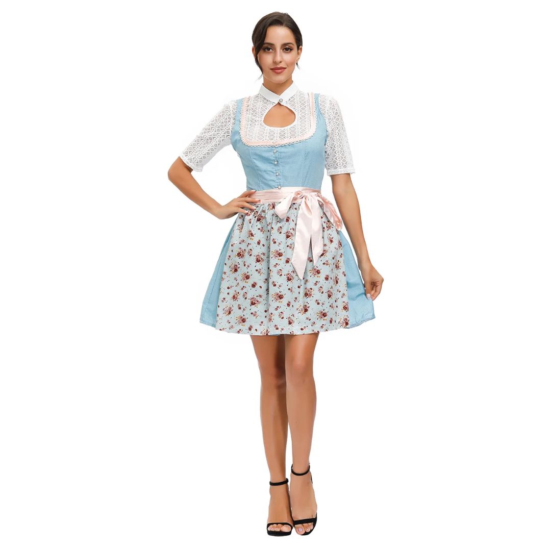 Elegantes Dirndlkleid im traditionellen Stil für das Oktoberfest