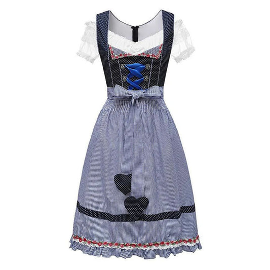 Zeitloses Dirndl im traditionellen Oktoberfest-Stil