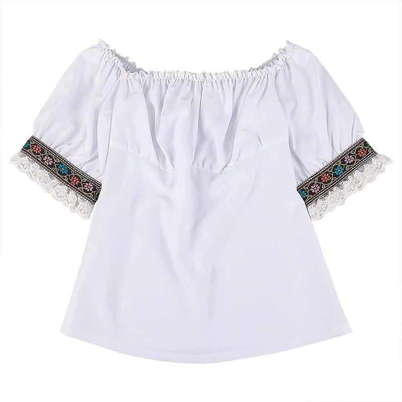 Traditionelles Dirndlkostüm mit Bluse – perfekter Look fürs Oktoberfest