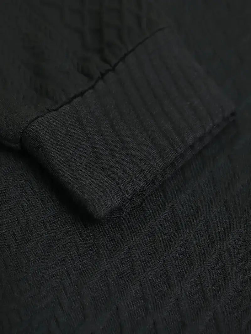 Outdoor-Strickpullover mit Patches für Herren