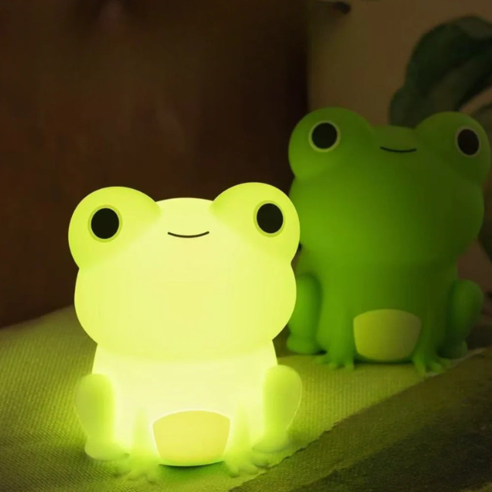 Nachtlicht Kinder Silikon – Dimmbare LED & Einschlaffunktion