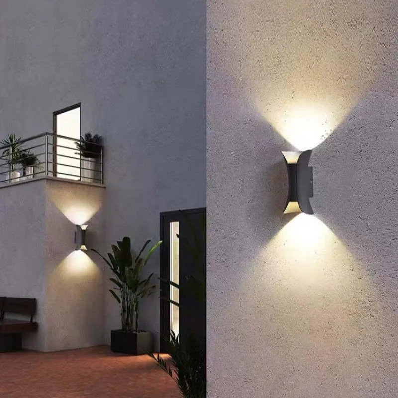 Orr Curved Outdoor LED Light – Wetterfeste Wandleuchte mit IP65 Schutz
