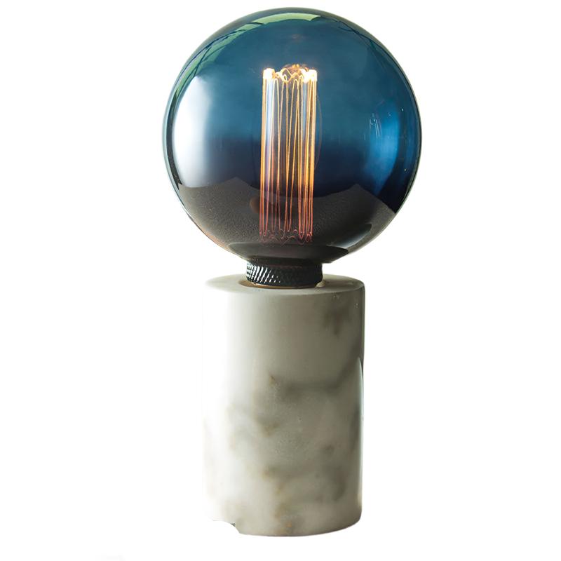 Elegante Marmor Tischlampe