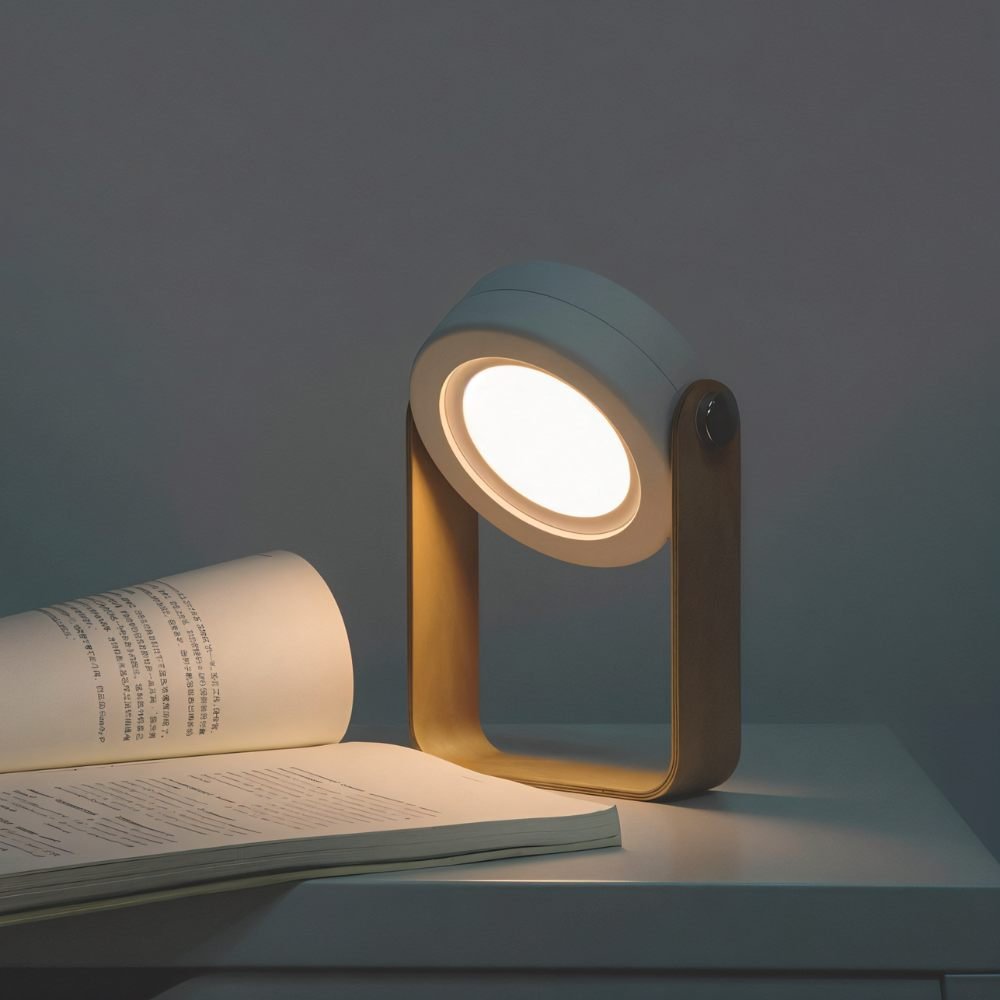 Tragbare Teleskop-Tischlampe für Camping & Zuhause