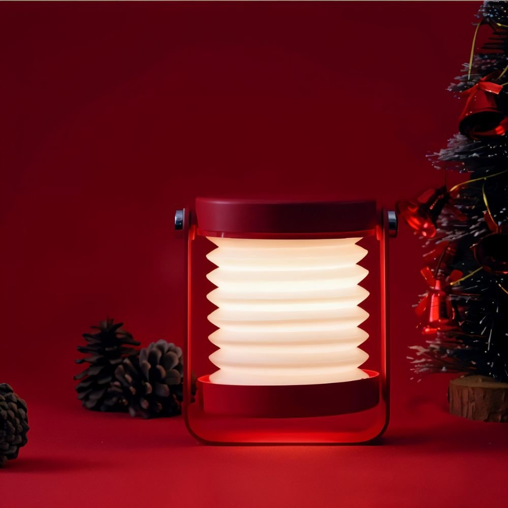 Tragbare Teleskop-Tischlampe für Camping & Zuhause