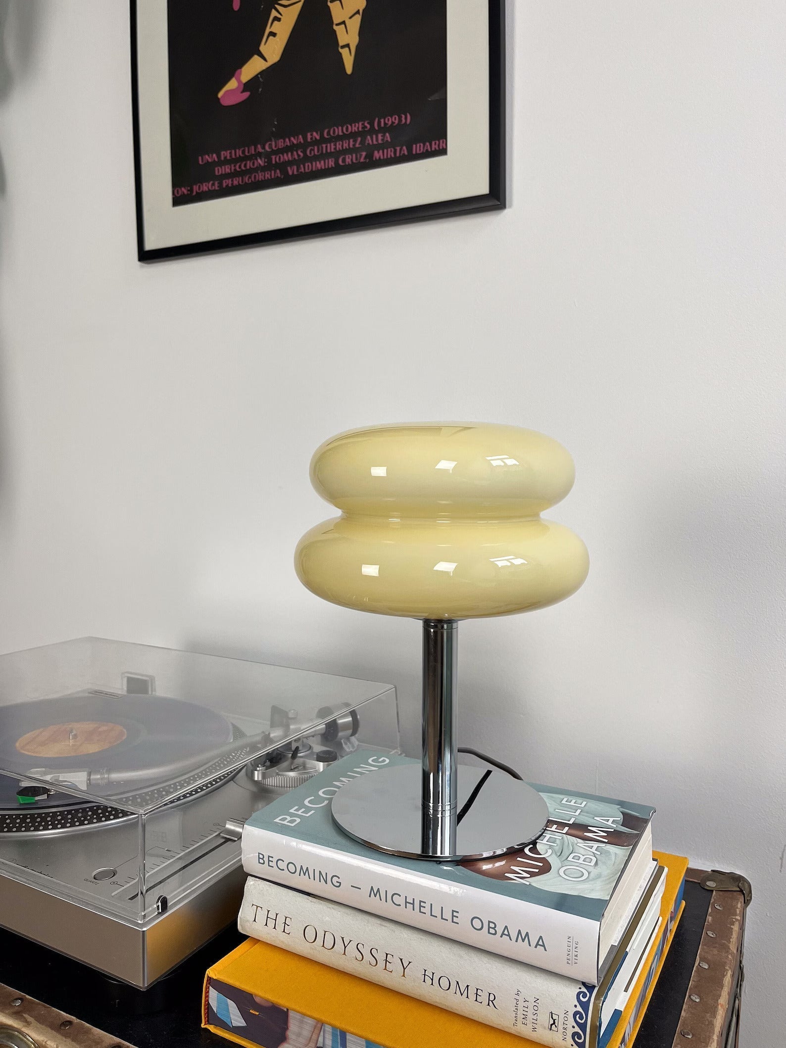 klassische Macaron Tischlampe