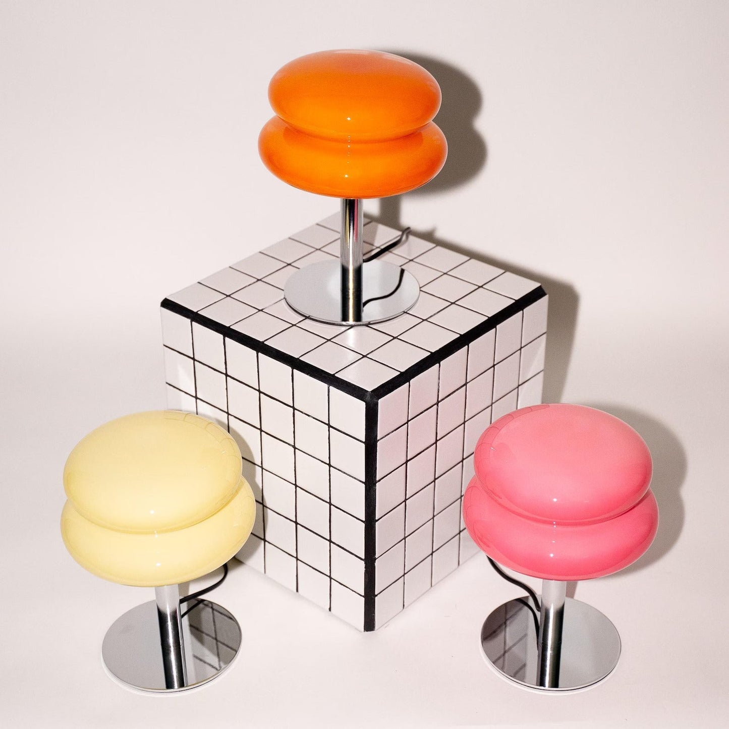 klassische Macaron Tischlampe