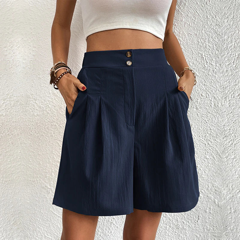 Damen Cargo-Shorts mit Stretch und Lässigem Look