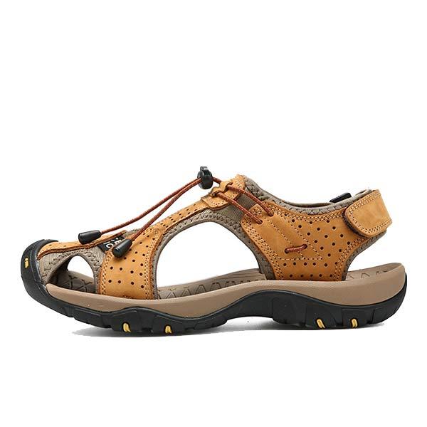Outdoor Herren-Sandalen mit Zehenschutz und rutschfester Sohle