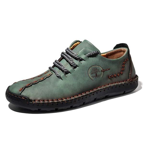 Herren Freizeitschuhe mit Schnürung und Vintage