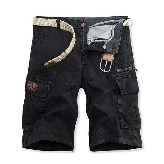 Herren Cargo Shorts mit Gürtel