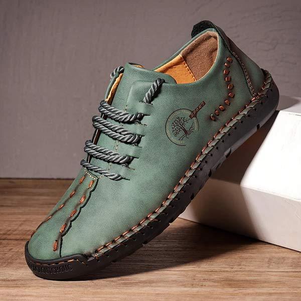 Herren Freizeitschuhe mit Schnürung und Vintage