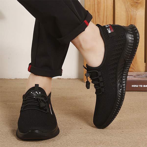 Herren Flyknit Sneaker mit atmungsaktivem Strickobermaterial