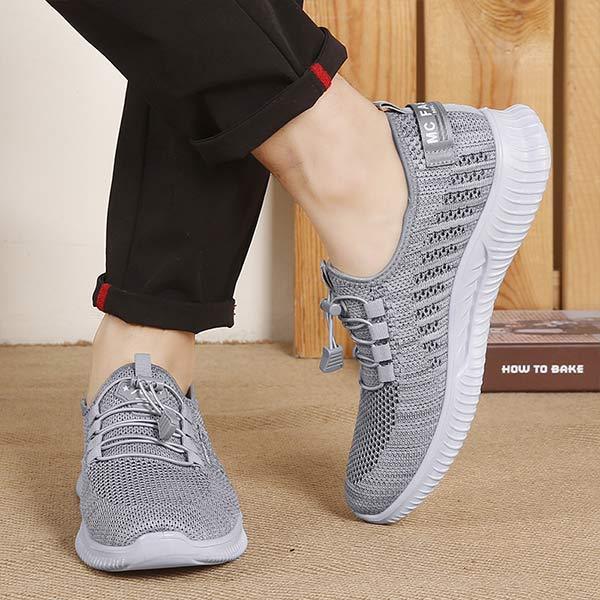 Herren Flyknit Sneaker mit atmungsaktivem Strickobermaterial