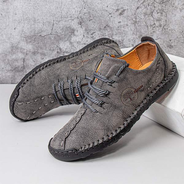 Herren Freizeitschuhe mit Schnürung und Vintage