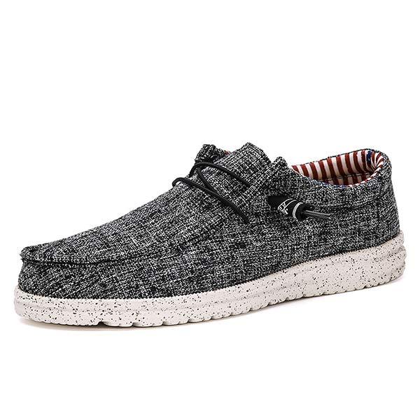 Herren Freizeitschuhe mit Leichter Sohle und Denim-Optik