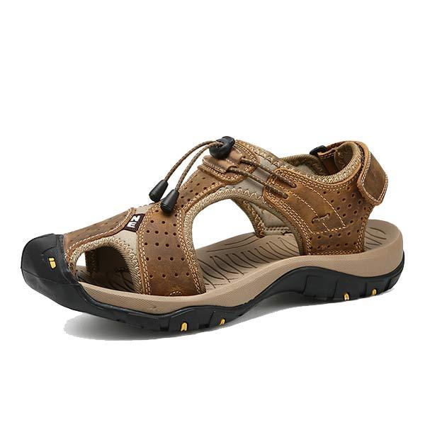 Outdoor Herren-Sandalen mit Zehenschutz und rutschfester Sohle