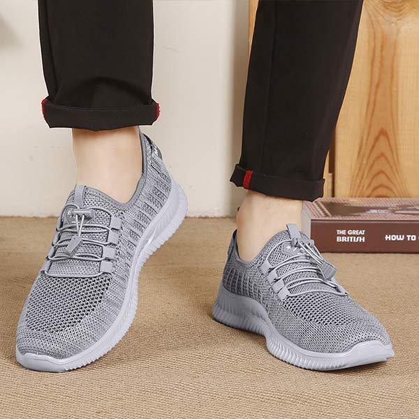 Herren Flyknit Sneaker mit atmungsaktivem Strickobermaterial