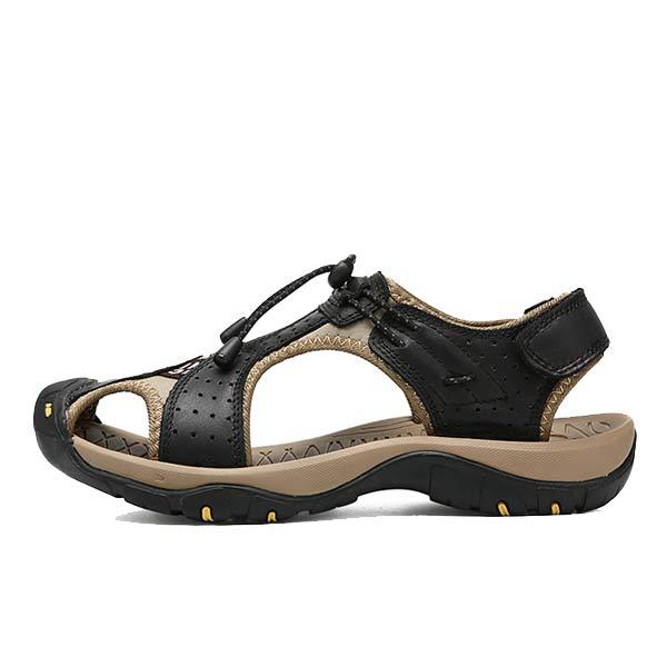 Outdoor Herren-Sandalen mit Zehenschutz und rutschfester Sohle