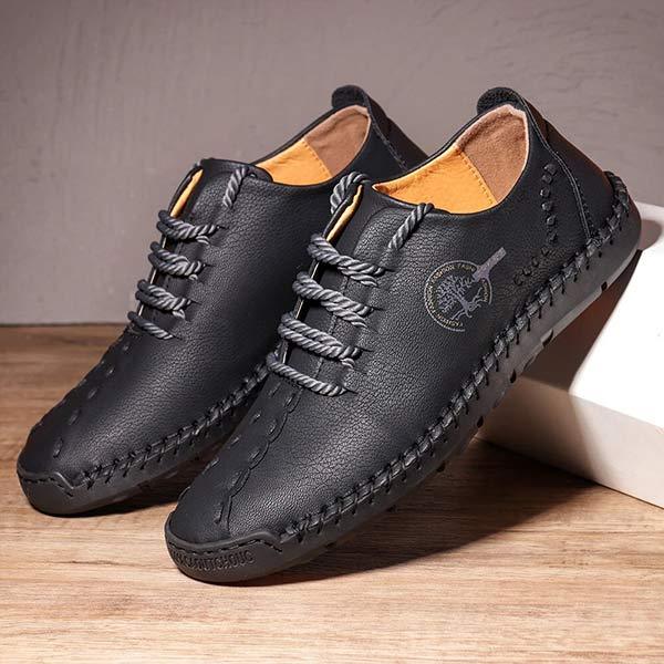 Herren Freizeitschuhe mit Schnürung und Vintage